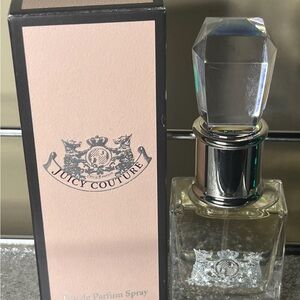Juicy Couture Perfume with Pink Box and Silver Cap